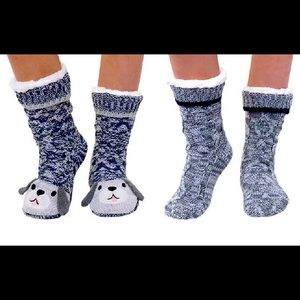 Jane & Bleecker slipper socks NWT